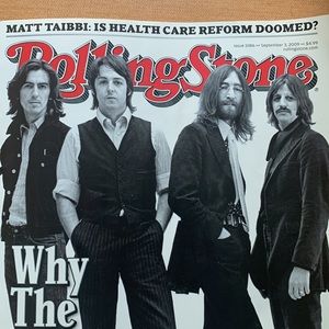 BEATLES.   vintage SEPTEMBER 3 , 2009  ISSUE OF " ROLLING STONE"monthly magazine